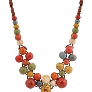 Multicolor Beaded Necklace